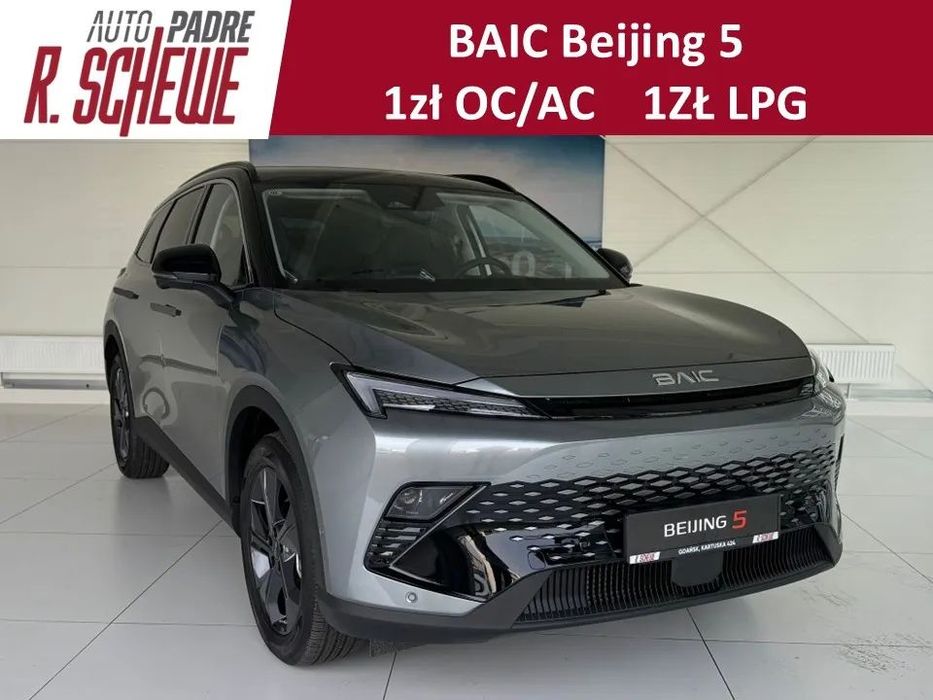 BAIC 5 Dostępne od ręki. OC/AC za 1zł,  lakier w cenie