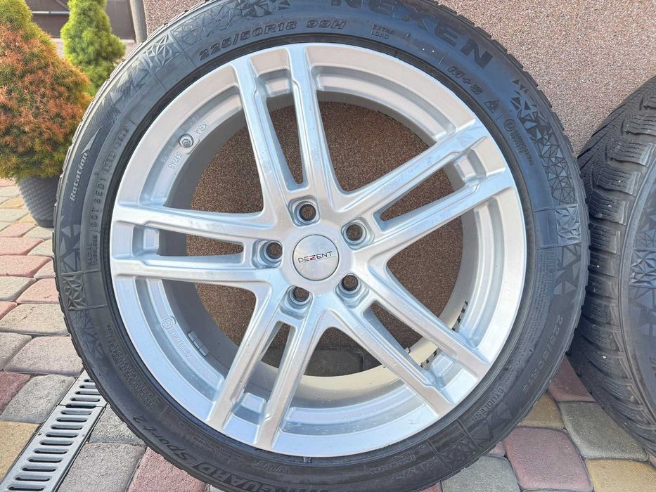 Тітанові діски Dezent 5*112 R18 Mercedes -Audi-Scoda-VW-Seat