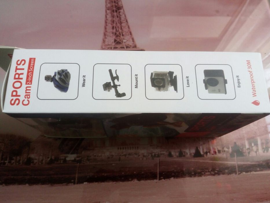 Kamerka SPORTS CAM Full HD 1080p