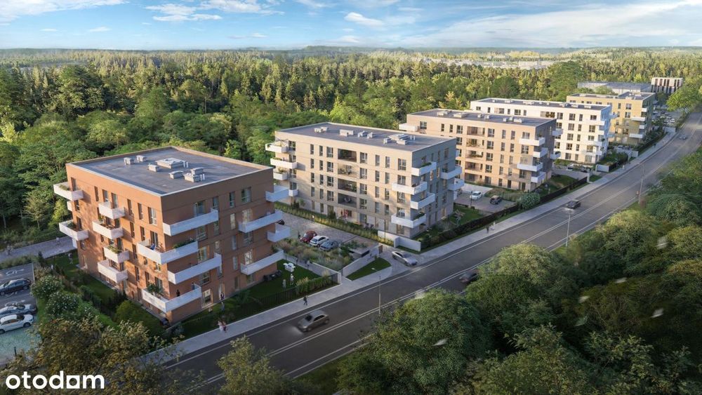2-pokojowe mieszkanie 47m2 + balkon Bez Prowizji