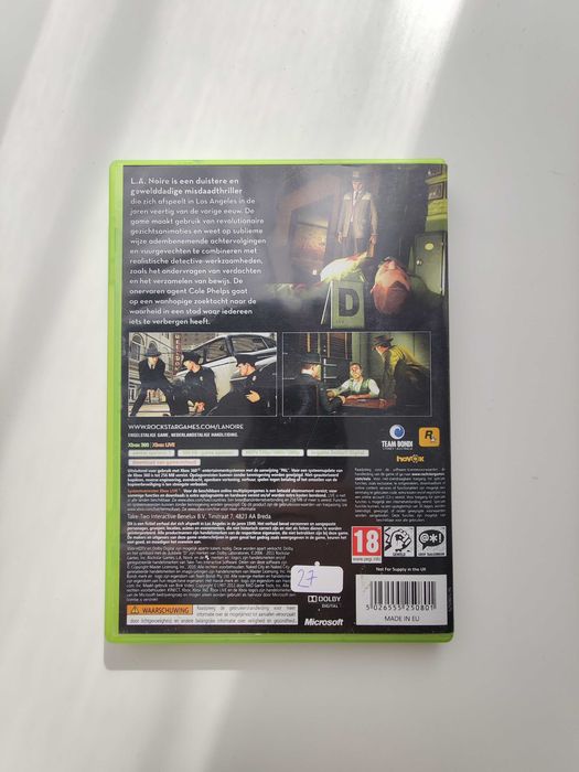 Gra Xbox360 / Xbox 360 - L.A Noire (ANG)