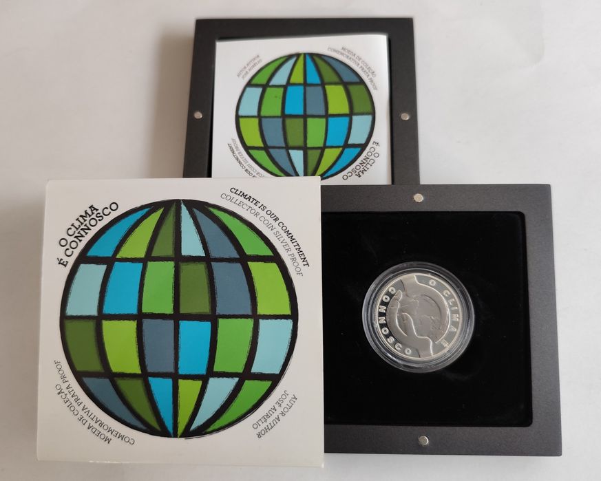 2,5€ Proof Prata,O Clima é conosco - 2015