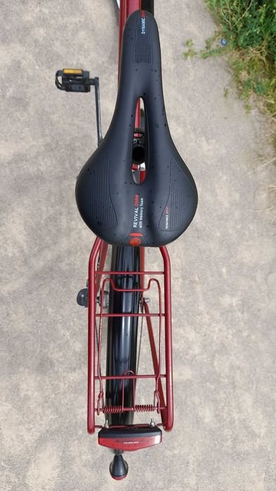 Rower miejski koła 28", 3 biegowy , bordowy, gotowy do jazdy