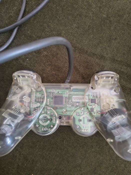 Pad Sony Analog Controller Crystal do PS1