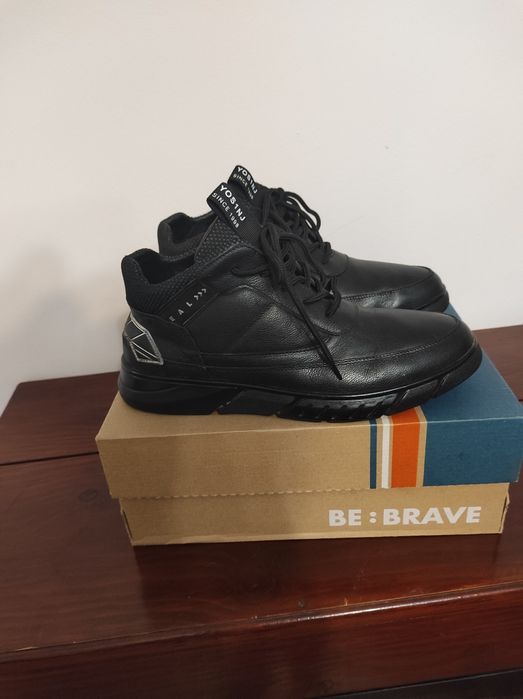 Зимові шкіряні черевики 44р BRAVE