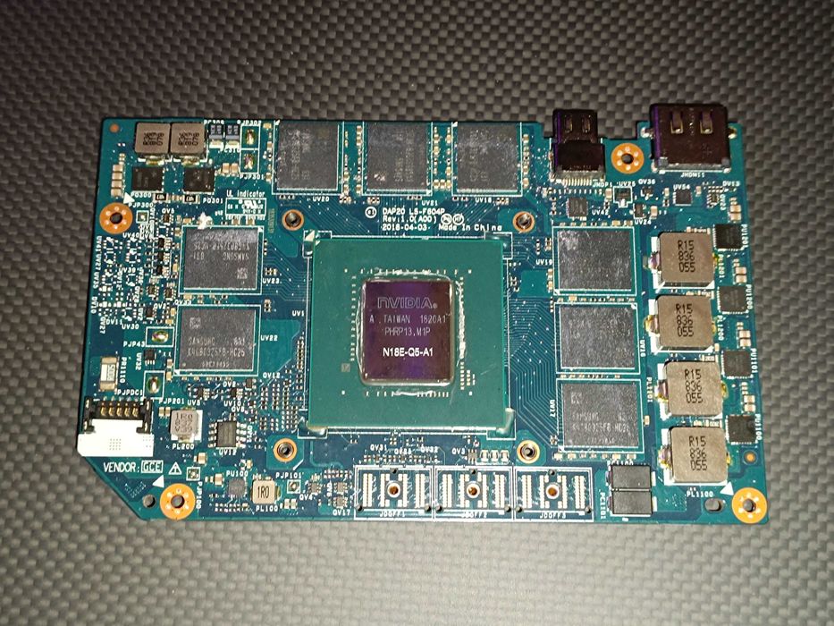 Відеокарта Nvidia Quadro P5200 16GB для ноутбука Dell Precision 7730