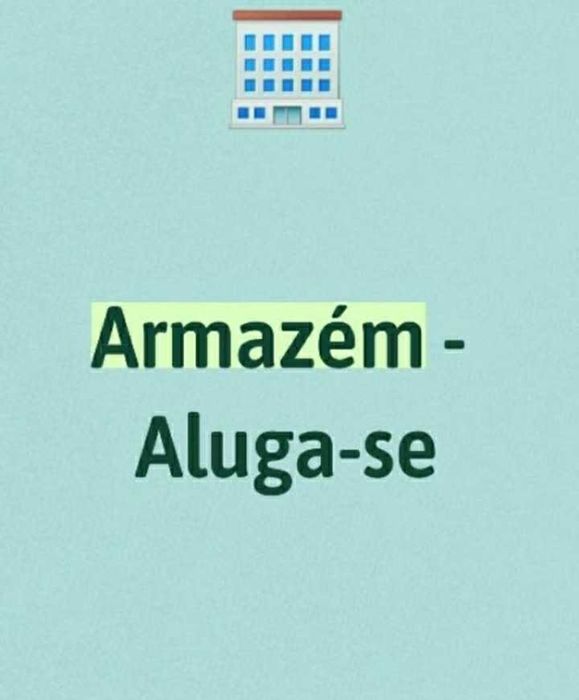 Armazéns para alugar