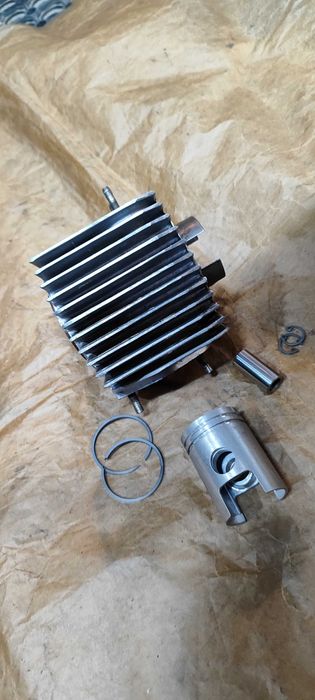 Jawka cylinder 50 jawa oryginał po szlifie tłok PAL oryginał Romet oga