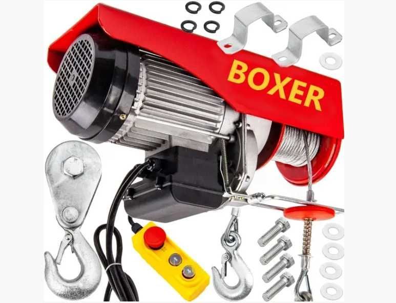 Тельфер електричний Boxer BX564 400/800 кг лебедка таль электрическая