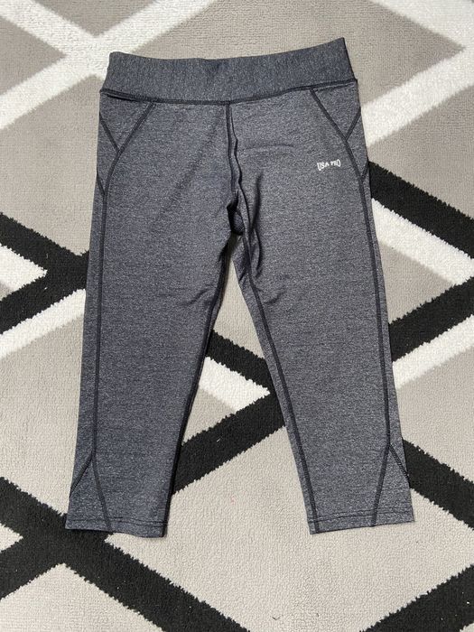 Spodnie legginsy sportowe 3/4 USA PRO rozmiar M