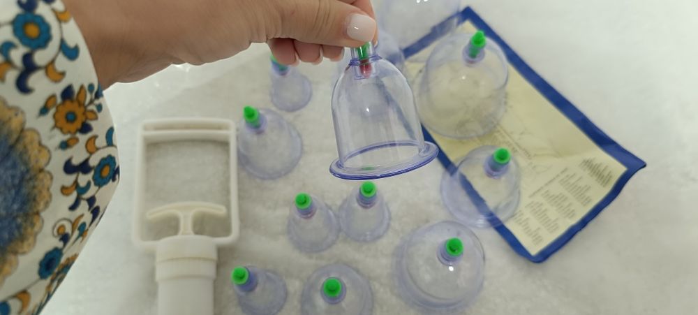 Kit de ventosas. Tem 2 unidades de cada tamanho. São 6 tamanhos. Nova.