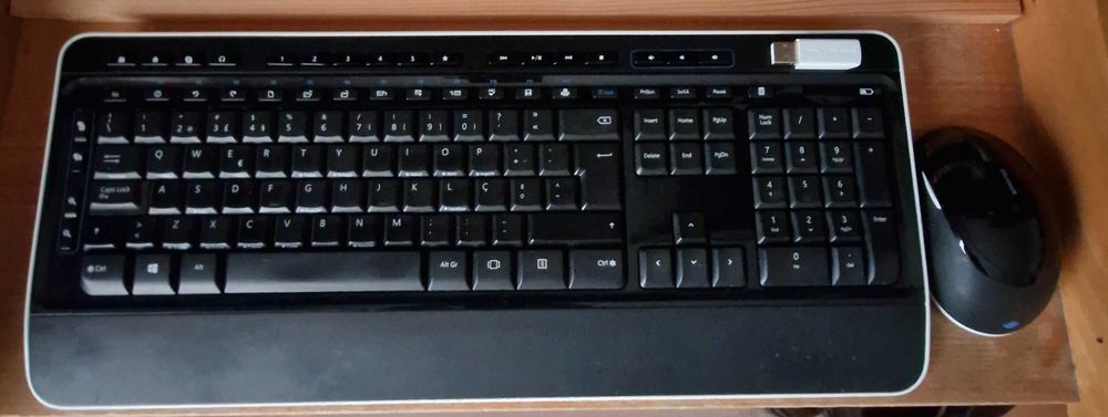 Teclado + rato Microsoft, wireless 3050