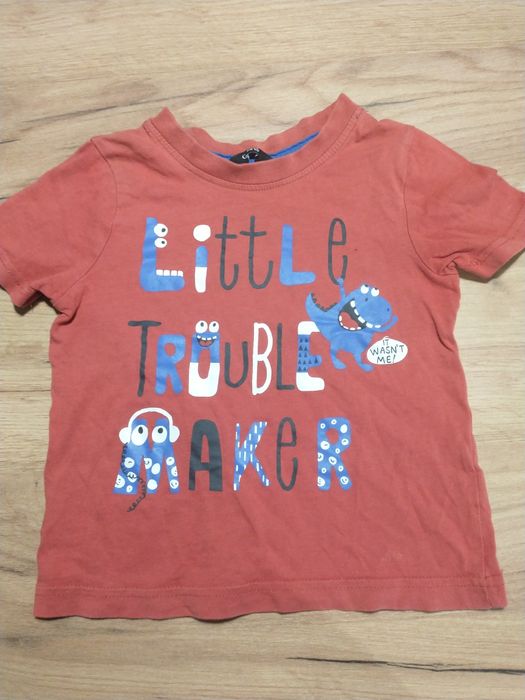 Bluzka t-shirt dla chłopca rozm 86/92