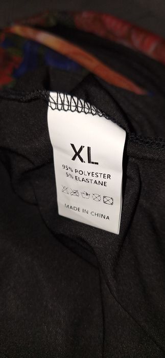 Sukienka kwiaty rozm XL