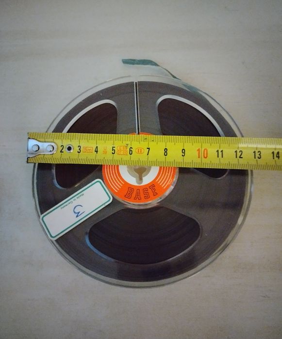 Fitas reel to reel tape bobines de gravação tam(2*12 1*18)