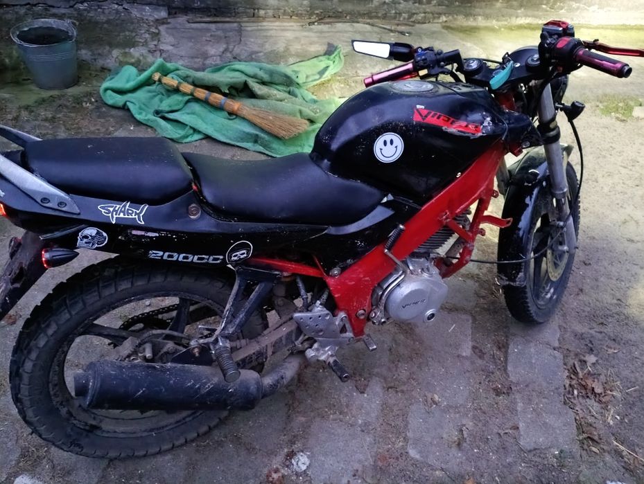 Viper f5 200 нету первой передачи