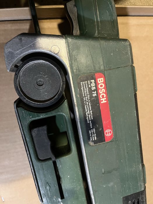 Bosch pbs 75 szlifierka tasmowa