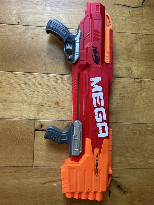 NERF Mega Twinschock stan bdb