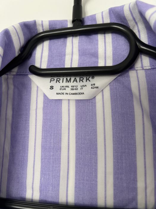 Nowa koszula od piżamy Primark 38/40 biało-fioletowa