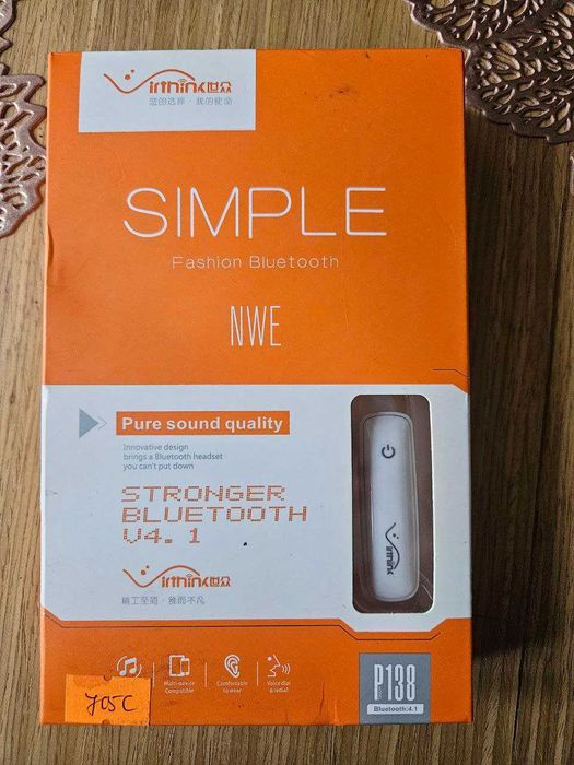 Гарнитура bluetooth беспроводная