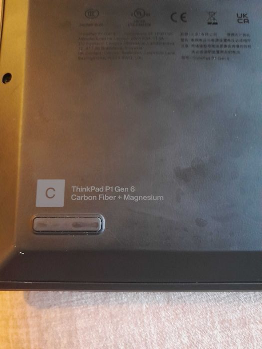 Lenovo ThinkPad P1 G6 i7-13800H 16GB 1000GB SSD NVIDIA RTX A2000-8GB GWARANCJA