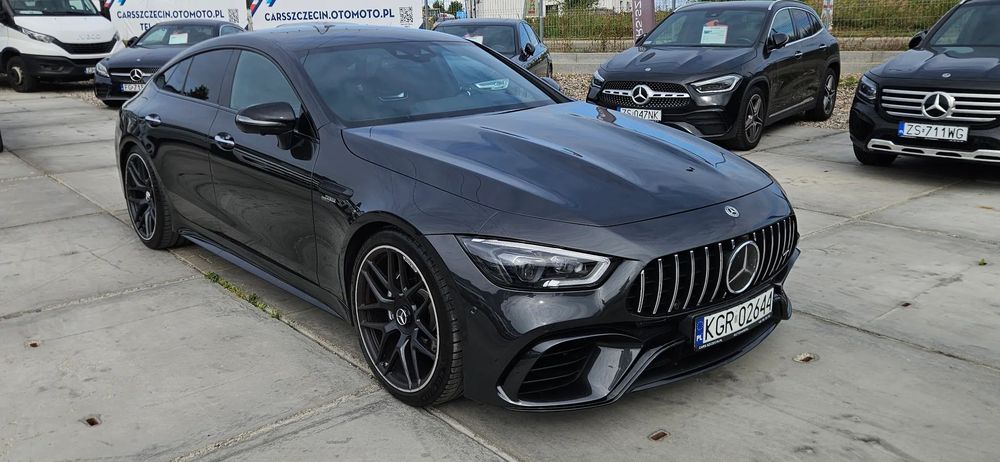 Mercedes-Benz AMG GT Pakiet 63! Bezwypadkowy! Vat23! AERO! Stan idealny! Dociągi! Masaż! Fu
