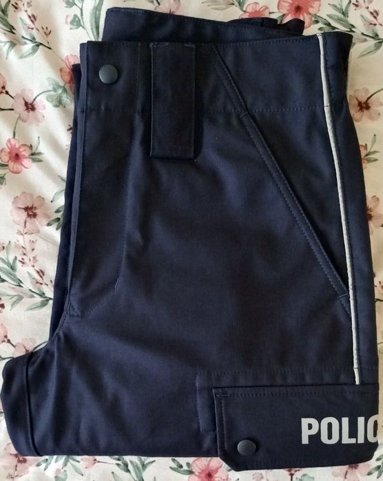 NOWE spodnie służbowe letnie do trzewików Policja w rozm. 86/167