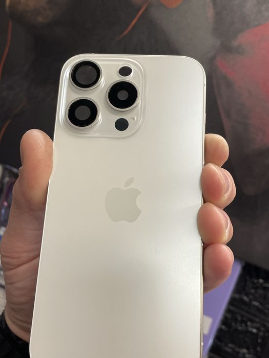 Продам корпус панель apple iPhone 15 Pro 14 Pro White Gold