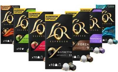 Капсулы Lor nespresso все вкусы Франция Льор неспрессо капсулы кофе