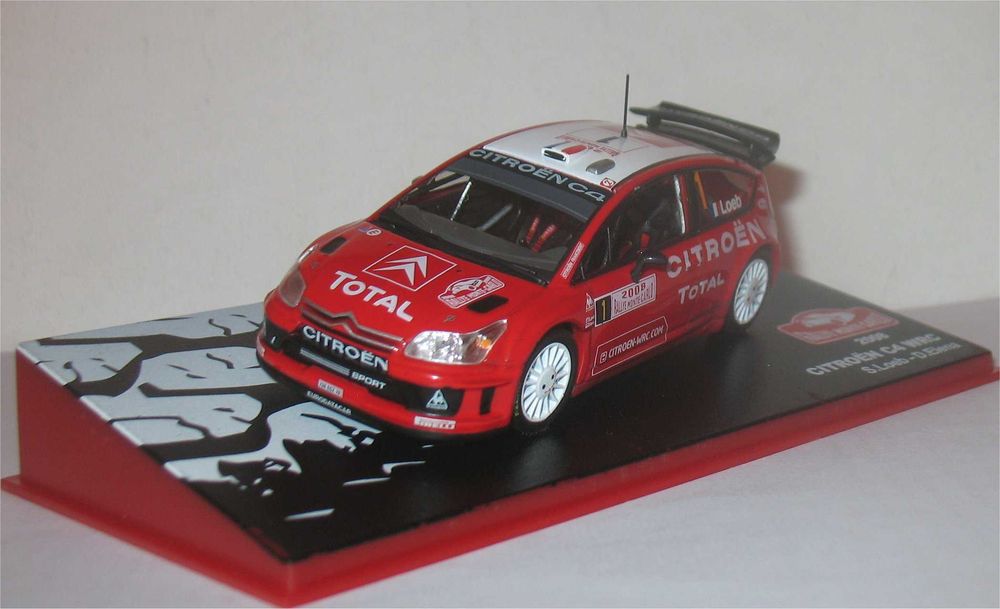 Altaya/Ixo - Citroën C4 WRC -Vencedor Monte Carlo 2008- Sébastien Loeb