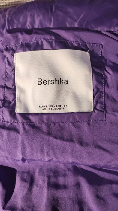 Blusão / colete  roxo Bershka