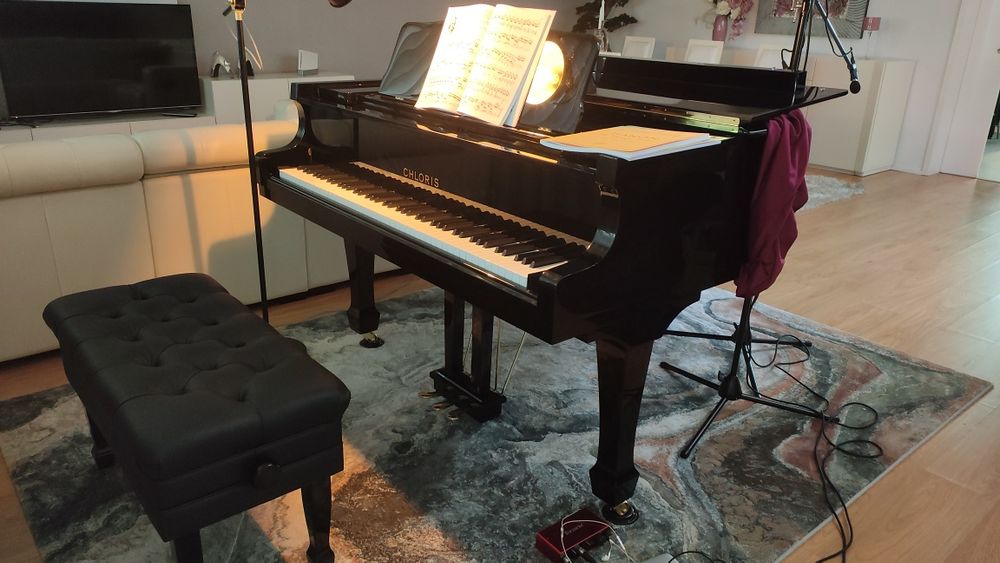 Piano de 1/2 cauda *NOVO*