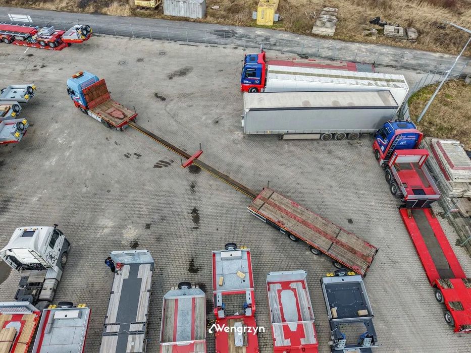 Faymonville Telemax, platforma telemega 2 x rozciągana