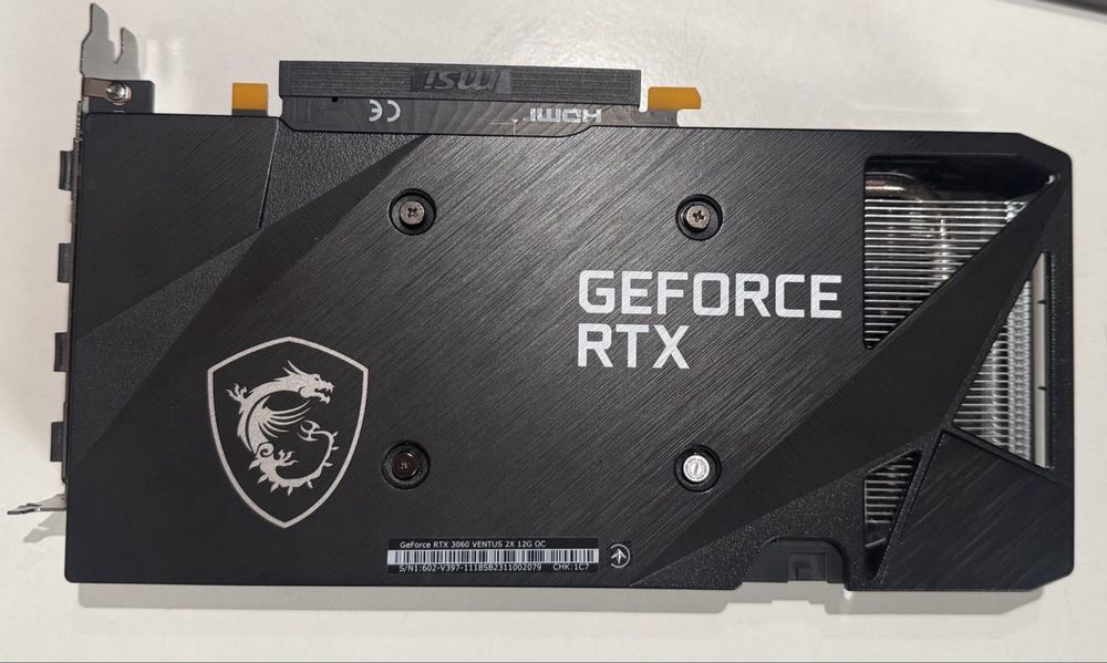 Відеокарта MSI PCI-Ex GeForce RTX 3060