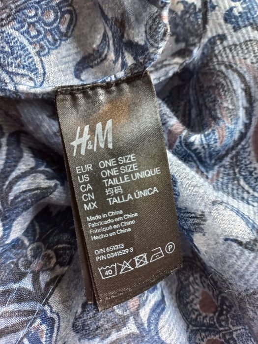 H&M szal komin chusta duży