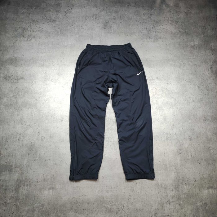 MĘSKIE Spodnie Dresy Sportowe Joggery Granat Dri-Fit Nike PREMIUM Logo