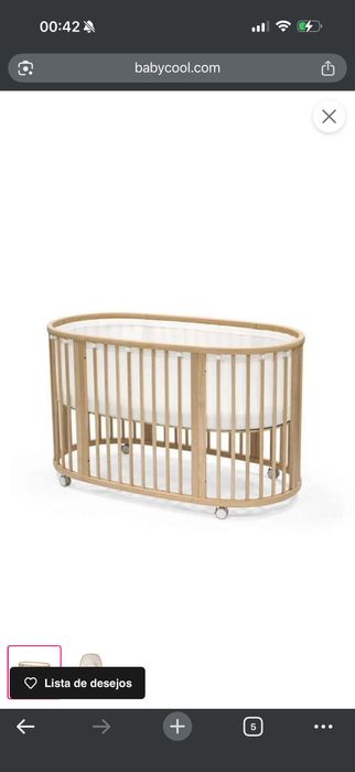 Pack completo Stokke sleepi berço cama