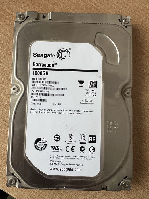Жесткий диск Seagate Desktop HDD 7200.14 1TB