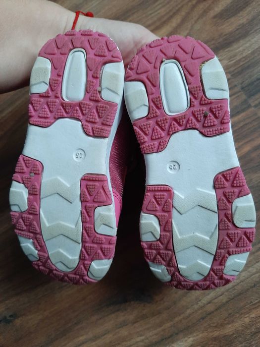 Kozaki zimowe trzewiki, sniegowce kangaroos dziewczynka r. 25 różowe