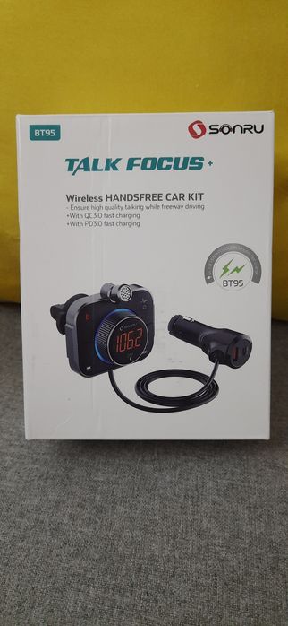 Wireless car kit mãos livres sonru