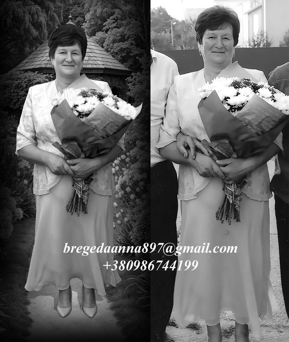 Ретушь фото на пам'ятник