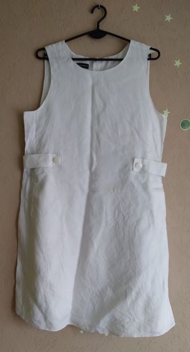 Sukienka biala L emporio armani