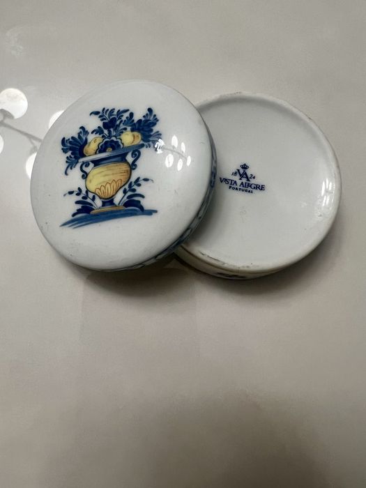 Caixa regaleira da vista alegre decoração Viana