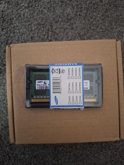 Samsung DDR3 4GB 1600 MHz