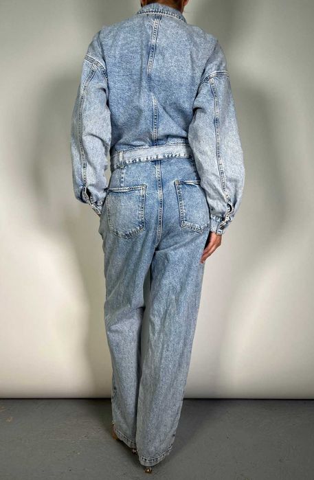 Трендовый джинсовый комбинезон MNG/Mango