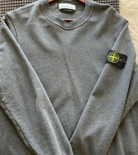Stone Island Sweatshirt Grey Original | S