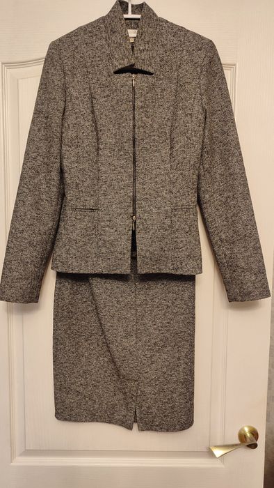 Костюм тройка на подкладке Жакет + Юбка + Брюки