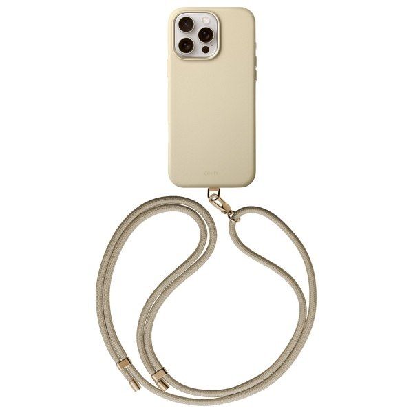 UNIQ etui Coehl Muse i Phone 16 Pro Max 6.9" Magnetic Charging kremowy/cream