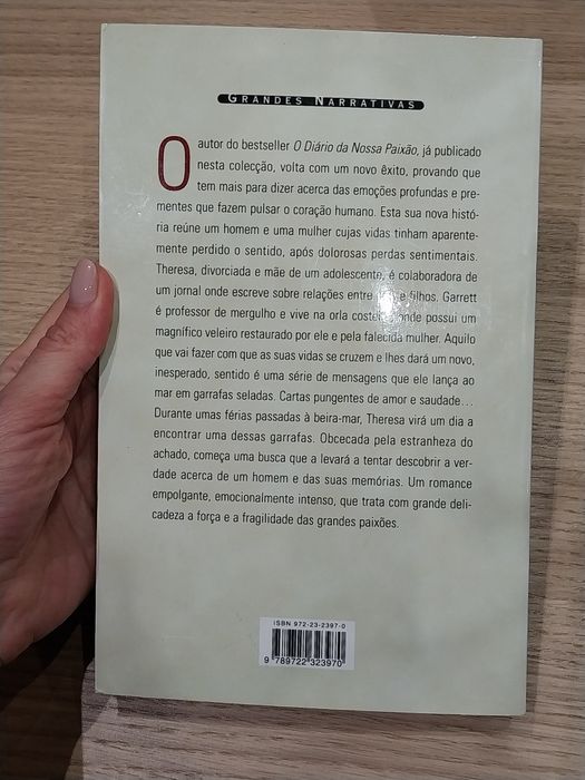 Livro "As palavras que nunca te direi" | Nicholas Sparks