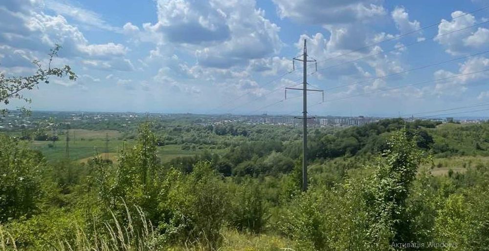 Продаж земельної ділянки  з краєвидом на місто!